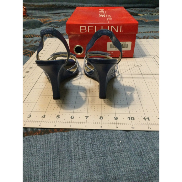 Women's Bellini Blue Wedge Heel Sandals Size 6M - Picture 5 of 5